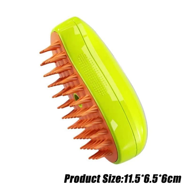 Steamy Pet Grooming Brush