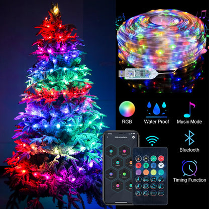 Festive Glow LED Strip Lights